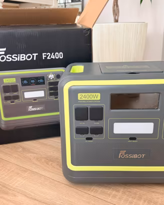 FOSSIBOT F2400 centrale elettrica portatile 2048Wh