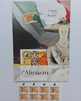2004 Folder "l' Italia e le sue regioni" Abruzzo