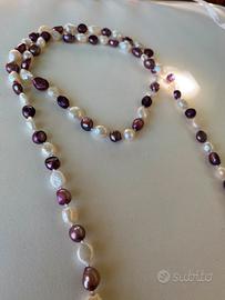 maxi collana vintage anni '80