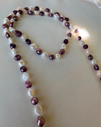 maxi collana vintage anni '80