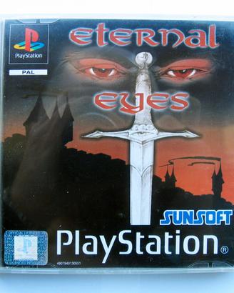 PS1 Eternal Eyes Manuale Multilingua