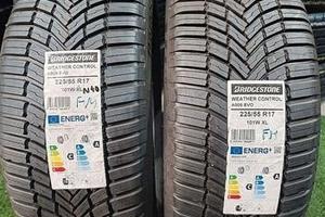 2 gomme 225 55 17 BRIDGESTONE NUOVE 4STAG. RIFN40