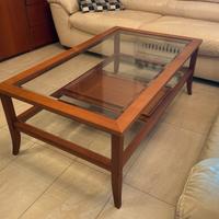 Tavolino di cristallo