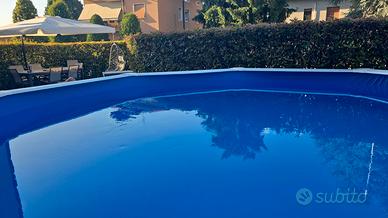 Piscina fuori terra diametro 3.50 x 1.40