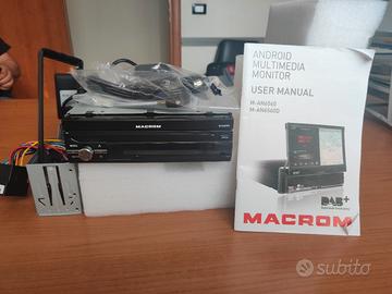 Autoradio Macrom Android Multedia Monitor