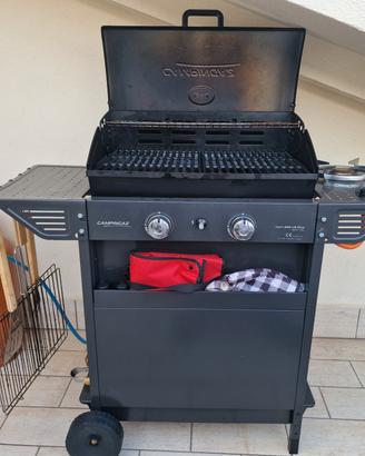 Barbecue a gas