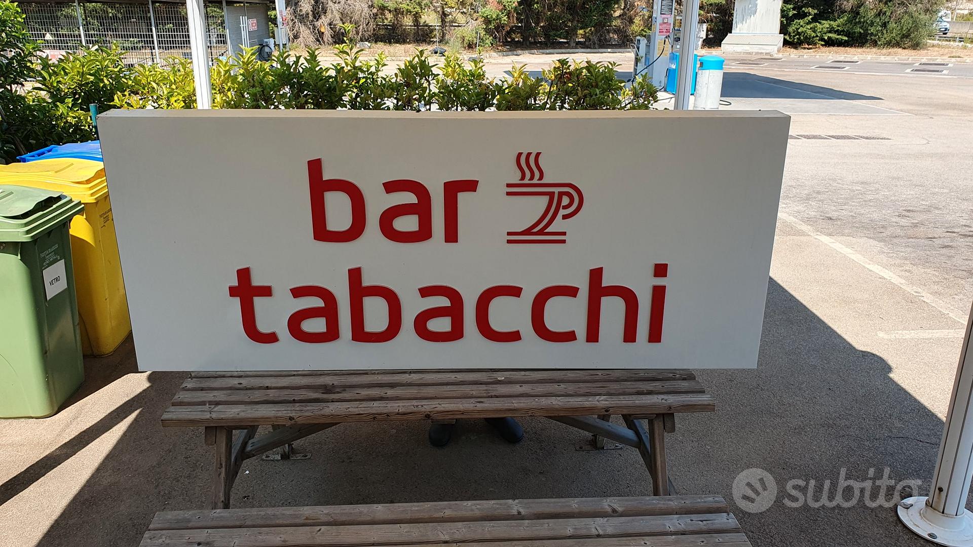 insegna luminosa bar tabacchi - Collezionismo In vendita a Lecce