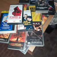 50 vhs perfette e 70 dvd di film recenti
