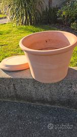 vasi come nuovi in coccio misura grande 