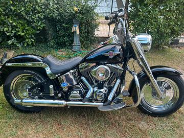 Harley dyna low rider permuta fat boy