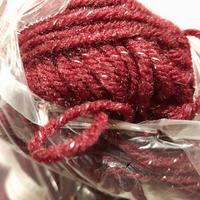 Lana Tessiland Charlie Lux color bordeaux e lamè 