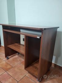 Scrivania Porta PC compatta - Linea Azzurra