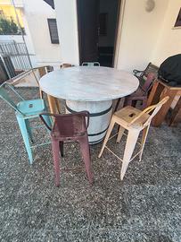 Tavolo e Sgabelli