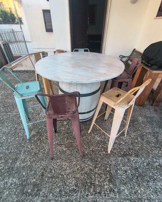 Tavolo e Sgabelli