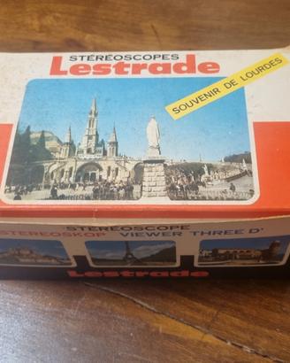 Visore Stereoscopico Vintage LESTRADE Simplex 