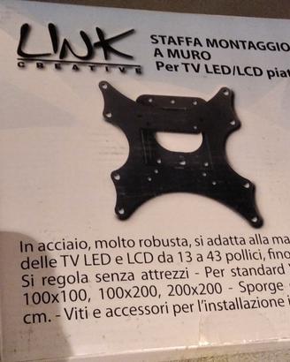 staffa monitor da 13 a 43 pollici 35kg