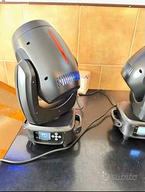 Coppia Teste Mobili LED 200W - Beam DMX (2 Pezzi)