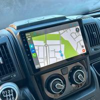 CAR TABLET 9” ANDROID 13 CARPLAY X FIAT DUCATO
