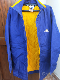 Adidas blue jacket per ragazzo