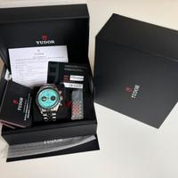 Tudor Black Bay Chrono Flamingo Blu Tiffany