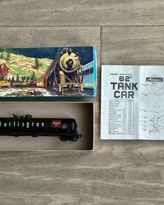 Treno Carro Merci Athearn 1522 Burlington 130047