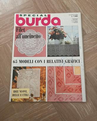 Rarità Vintage 1988 | Special Burda Filet