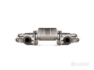 terminale di scarico akrapovic porsche gt4