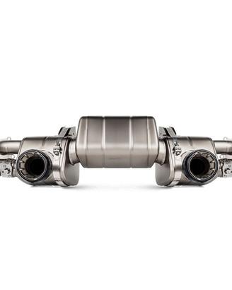 terminale di scarico akrapovic porsche gt4