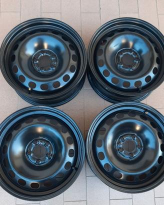 Cerchi 6X15" Fiat 500L Alfa Lancia attacco 5 fori