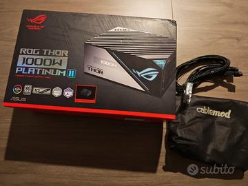 ASUS ROG Thor 1000W Platinum II + cavo cable mod