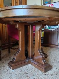 Tavolo rotondo legno apribile