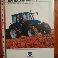 New Holland-Brochure in inglese Serie TS