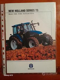 New Holland-Brochure in inglese Serie TS