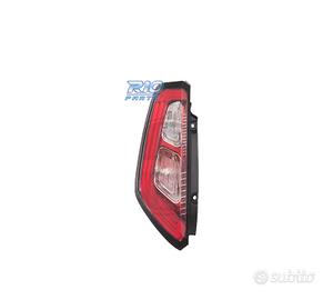 FANALE SINISTRO PER FIAT PUNTO EVO 09- LED CERCHIO
