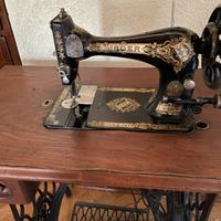 Macchina da cucire a pedale SINGER inizio’900