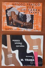 2 libri vintage corso chitarra M. Trama-Italmusica