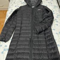 Piumino nero lungo Schott