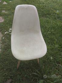 sedia design bianca