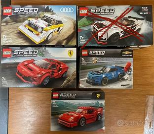 Lego Speed Champions 76895-76897-75890-75891