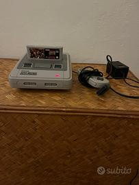 Super Nintendo con gioco