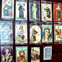 Lotto 14 Figurine sacre d'arte+ 3 DVD Bibbia