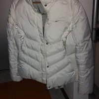 Giacca vintage Nike imbottita  - bianca- L (46/48)