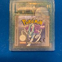 Cassetta Pokemon Cristallo per Game Boy