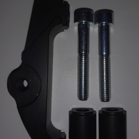 Supporto pinza radiale per forcella malossi f32