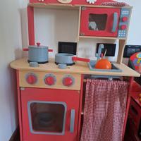 Cucina in legno per bambini