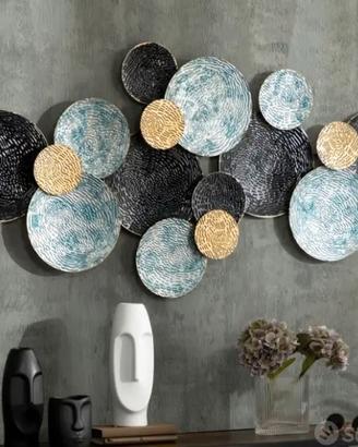 Decorazione da parete in metallo