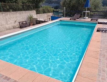 Piscina, relax, barbecue, giardino