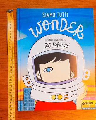 Libro per bambini SIAMO TUTTI WONDER _nuovo_