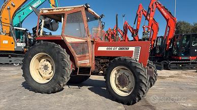 FIAT 666 DT - TRATTORE AGRICOLO USATO CON CABINA