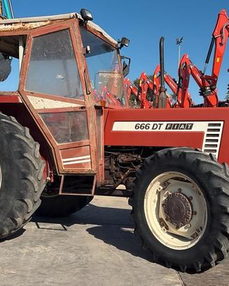 FIAT 666 DT - TRATTORE AGRICOLO USATO CON CABINA